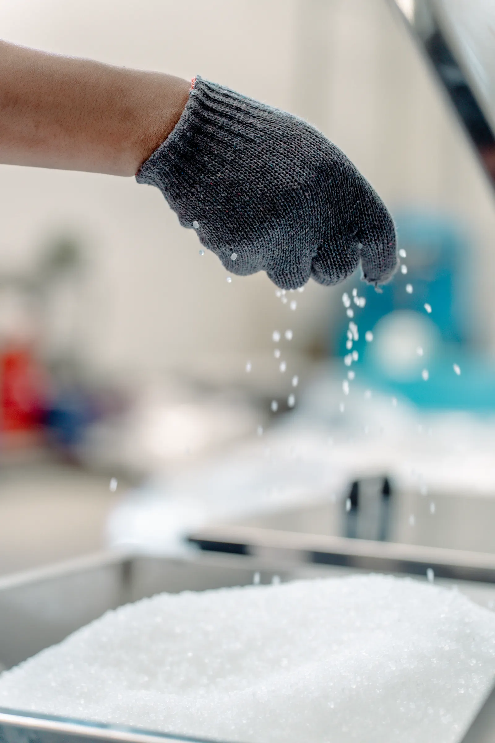 Raw material preparation at Magna